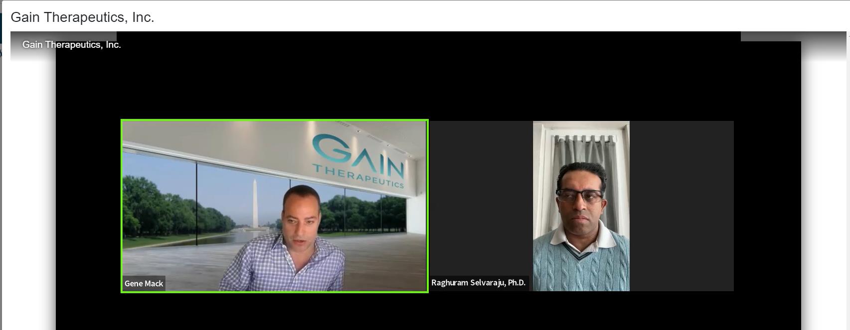 gain-therapeutics-speaks-with-ram-selvaraju-at-h-c-wainwrights-annual-neuro-perspectives-virtual-conference